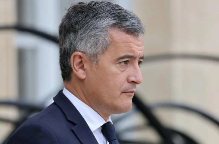 Le ministre de la Justice, Gérald Darmanin, à la sortie de l'Elysée, le 10 juin 2026 à Paris