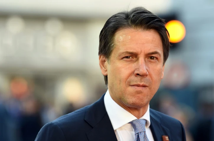 Le Premier ministre italien Giuseppe Conte à Salzbourg, en Autriche, le 20 septembre 2018