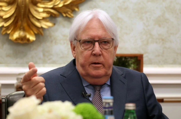 Le chef des Affaires humanitaires de l'ONU, Martin Griffiths, le 19 mai 2024 à Doha