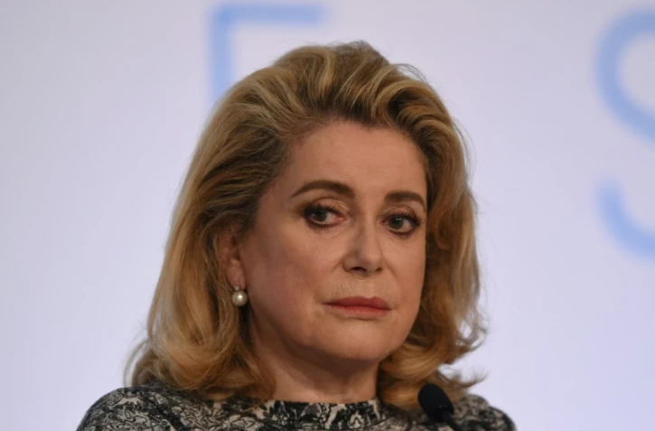 L'actrice Catherine Deneuve, le 13 mai 2015 à Cannes 