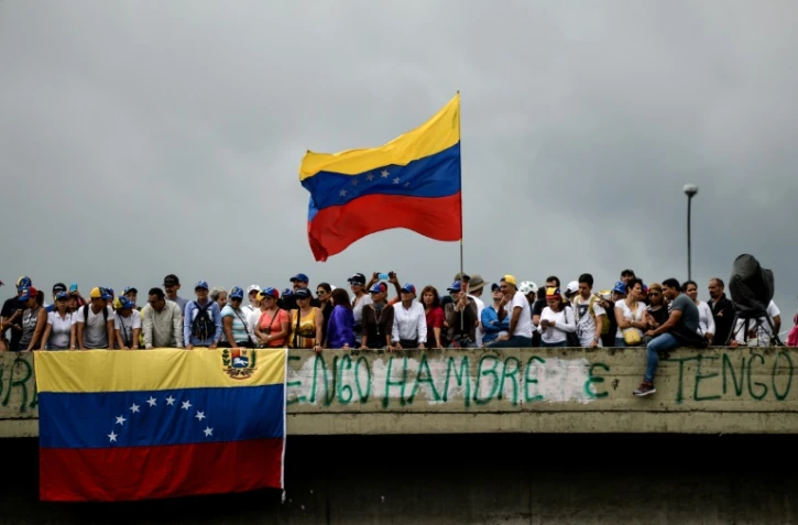 Manifestation contre le président vénézuélien Nicolas Maduro, le 24 juin 2017 à Caracas