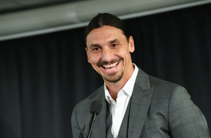 L'ancien international suédois Zlatan Ibrahimovic dans sa ville natale de Malmoë, le 8 octobre 2019