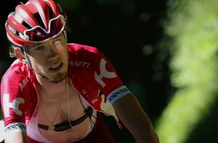 Ilnur Zakarin, le 17 juillet 2016, sur le Tour de France