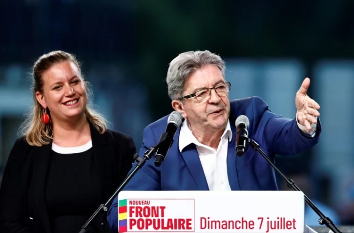 Jean-Luc Mélenchon, chef de file de La France insoumise, le 7 juillet 2024 à Paris