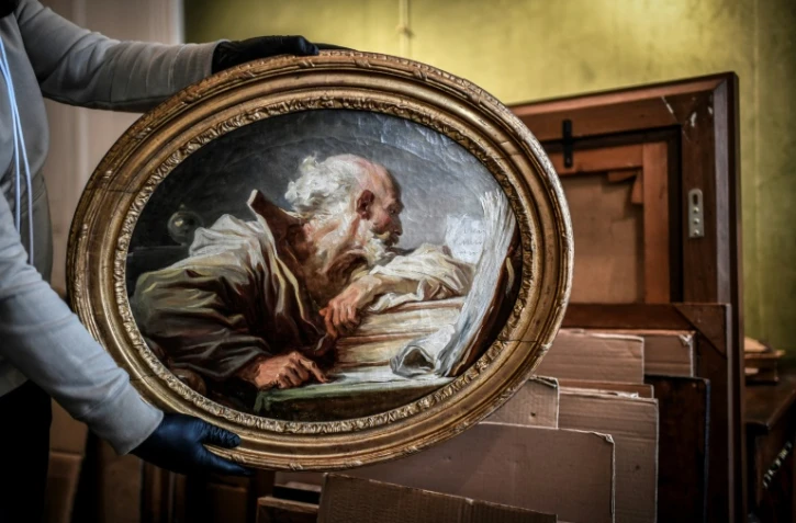 Un chef-d'oeuvre de Fragonard représentant un "Philosophe lisant", tombé dans l'oubli pendant 200 ans avant d'être récemment exhumé par un commissaire-priseur, a été vendu aux enchères le à 7,68 million d'euros à Epernay (Marne), le 26 juin