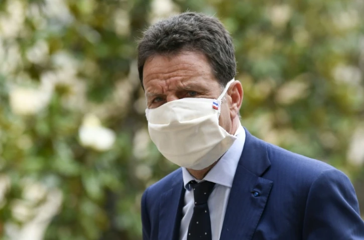 Le président du Medef, Geoffroy Roux de Bézieux en juillet 2020 à Paris