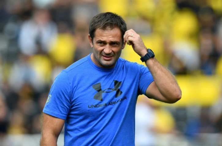 Franck Azéma, entraîneur du champion en titre et actuel relégable Clermont