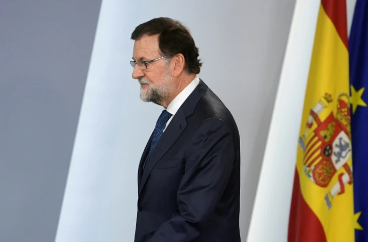 Le Premier ministre espagnol Mariano Rajoy, le 7 septembre 2017 à Madrid