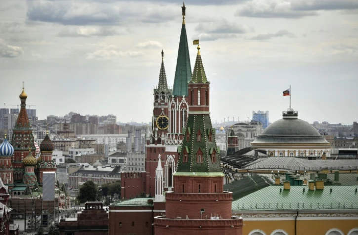 Vue du Kremlin, le 7 août 2019 à Moscou