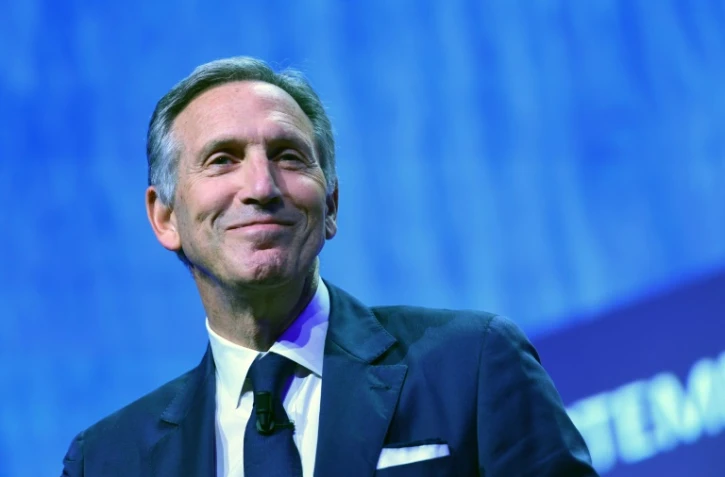 le patron de Starbucks, Howard Schultz, à Milan le 7 mai 2018