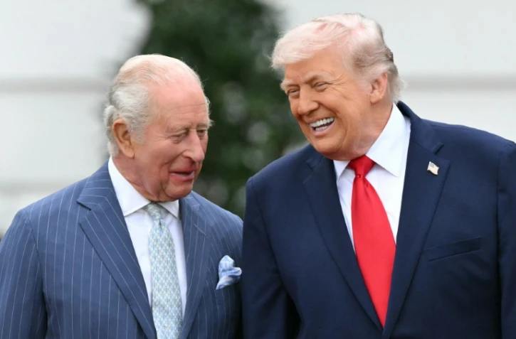 Le président américain Donald Trump reçoit le roi Charles III à la Maison Blanche, le 28 avril 2026