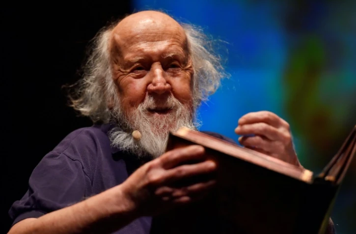 L'astrophysicien franco-canadien Hubert Reeves, le 5 février 2019 à Nantes