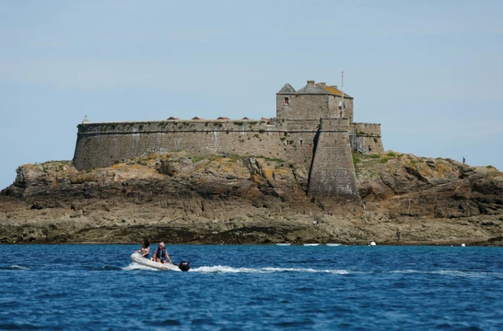 Le fort du Petit Bé en face de Saint-Malo, le 22 août 2017