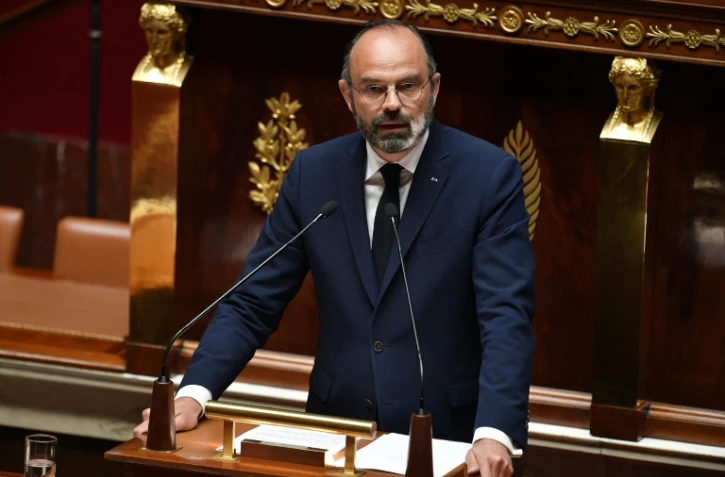Edouard Philippe présente le plan de déconfinement le 28 avril 2020 à l'Assemblée nationale