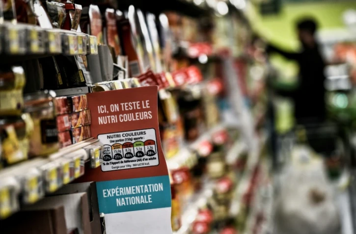 Le nouvel étiquetage nutritionnel testé dans un supermarché lyonnais le 28 octobre 2016