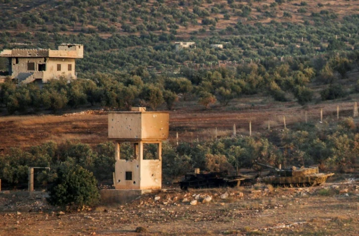 La ville syrienne de Deraa, où une offensive de l'armée syrienne contre des groupes rebelles, soutenue par la Russie, a provoqué l'exode de quelque 300.000 personnes