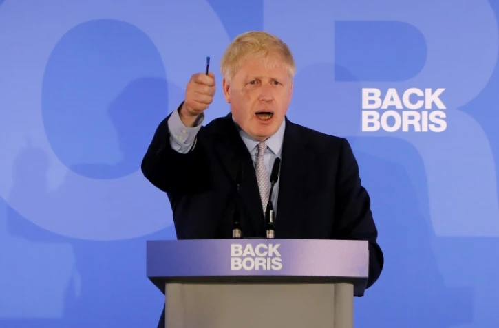 Le député conservateur britannique Boris Johnson, à Londres le 12 juin 2019