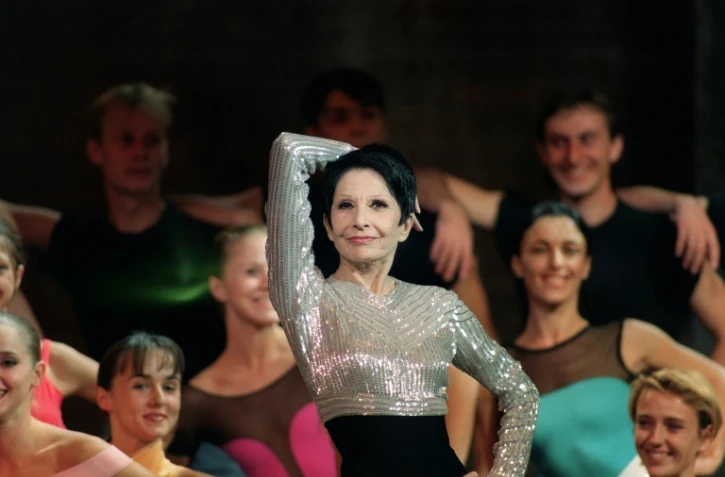 Zizi Jeanmaire en 1994 à Marseille