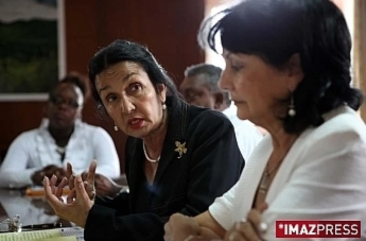 Huguette Bello, députée-maire PCR de Saint-Paul