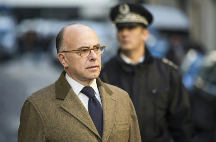 Le ministre français de l'Intérieur Bernard Cazeneuve, le 7 janvier 2016 à Paris