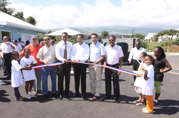 Inauguration de la déchetterie des Gaspards (photo: D.R)