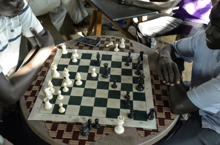 Une partie d'échecs 