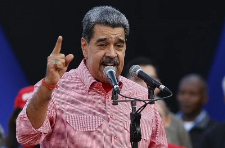 Le président vénézuélien Nicolas Maduro s'exprime lors d'un événement, le 15 novembre 2025 à Caracas