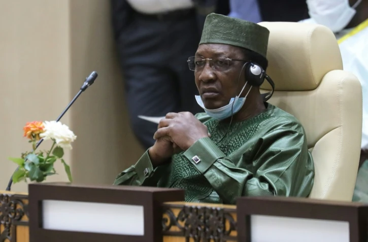 Le président du Tchad Idriss Deby Itno le 30 juin 2020 à Nouakchott
