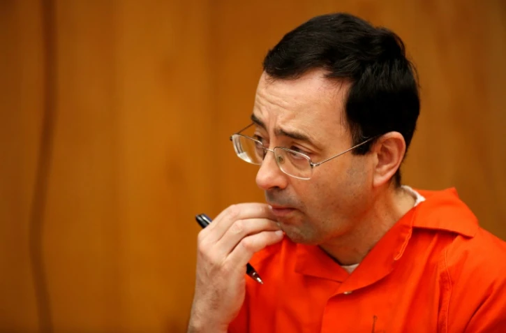 Le Dr Larry Nassar lors de son procès à Charlotte dans le Michigan, le 31 janvier 2018