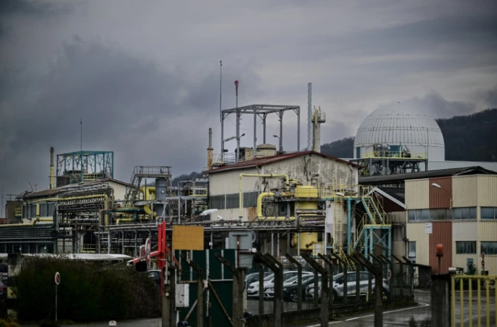 L'usine de Vencorex à Pont-de-Claix (Isère), le 12 mars 2025