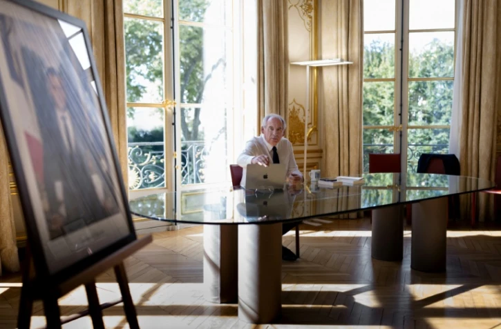 Le Premier ministre François Bayrou à l'Hôtel de Matignon, à Paris, le 6 septembre 2025