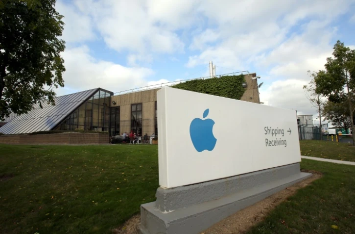 Les bâtiments d'Apple à Cork, le 2 octobre 2014, dans le sud de l'Irlande, où la firme américaine emploie 6.000 personnes
