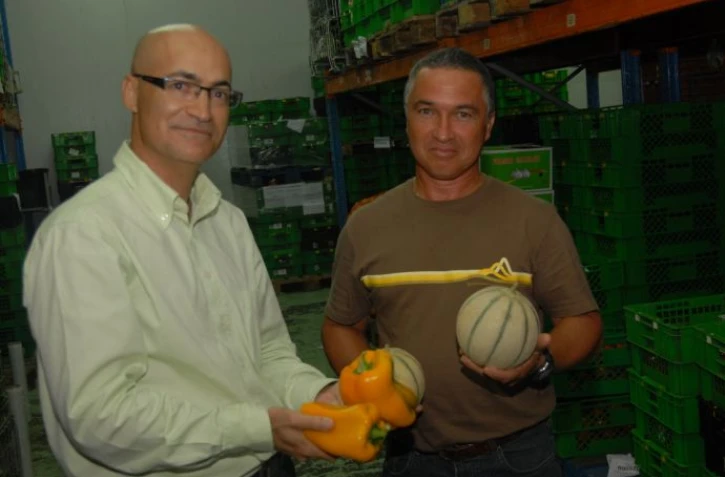 Joël Grondin, directeur de la Sica TR, et Vincent Sorres, président de la structure coopérative (Photo D.R.)
