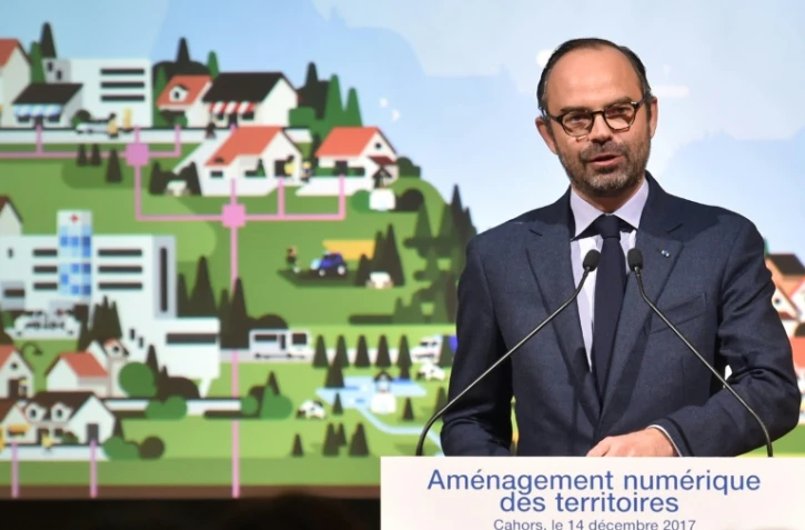 Le Premier ministre à Cahors, dans le Lot, le 14 décembre 2017