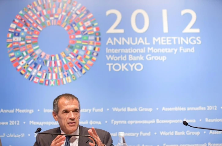 Photo de Carlo Cottarelli prise le 9 octobre 2012 à Tokyo