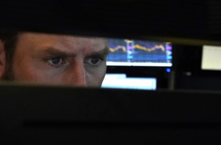 Un trader à l'ouverture de la Bourse de New York le 10 mars 2020