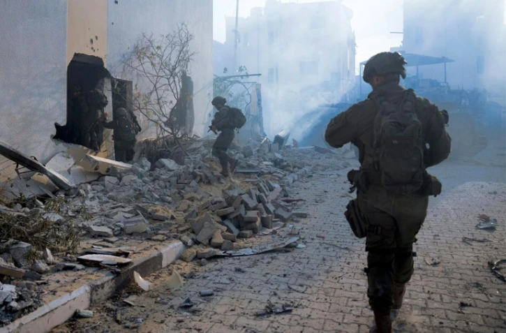 Une photo fournie par l'armée israélienne le 23 août 2024 montre selon elle des soldats israéliens opérant dans la bande de Gaza