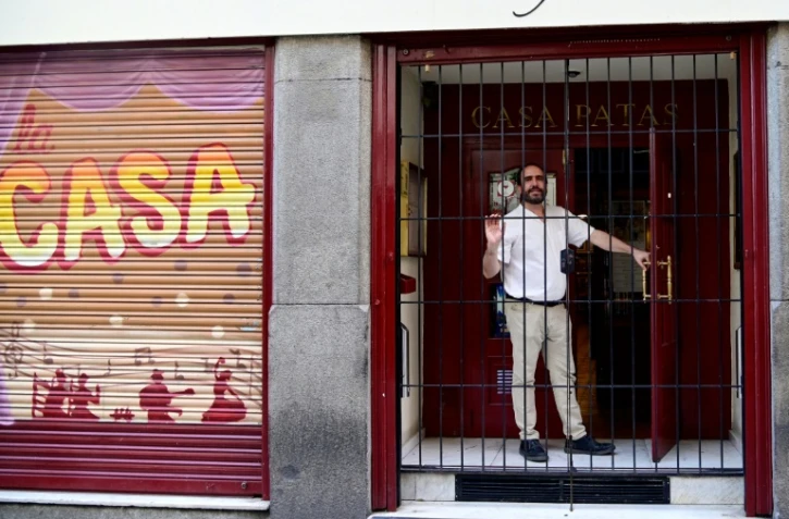 Le propriétaire de la salle de spectacle de flamenco Martin Guerrero, le 15 juin 2020 à Madrid