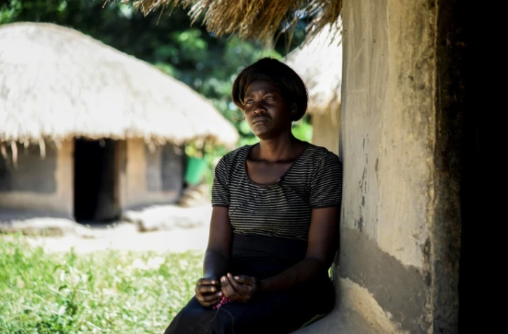 Lily Atong, l'ancienne compagne du chef de l'Armée de résistance du Seigneur (LRA), Joseph Kony, le 5 décembre 2016 à Kampala en Ouganda