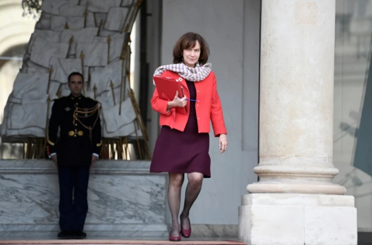 La ministre des Droits des femmes Laurence Rossignol le 1er février 2017 à l'Elysée