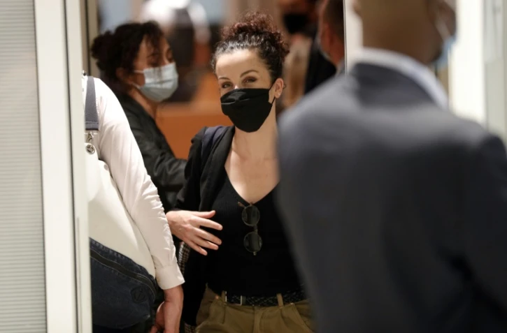 Corinne Rey alias Coco au tribunal de Paris, le 9 septembre 2020