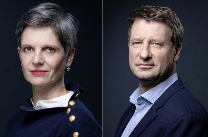 Sandrine Rousseau et Yannick Jadot, à Paris, en décembre 2020