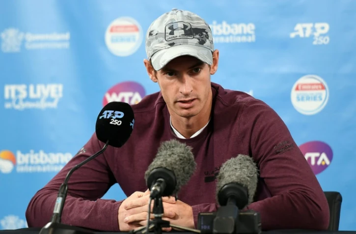 L'Ecossais Andy Murray en conférence de presse, le 28 décembre 2018 à Brisbane