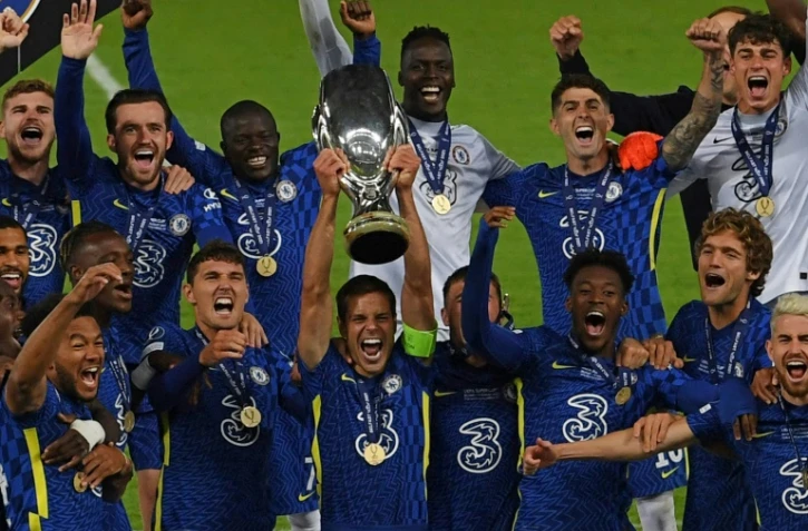 Le champion d'Europe Chelsea remporte la Supercoupe contre Villarreal, le 11 août 2021 à Belfast 