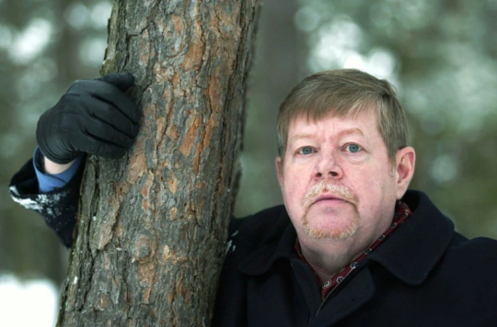 L'écrivain finlandais Arto Paasilinna, le 27 février 2005 à Helsinki
