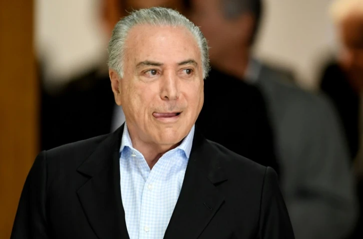 Le président brésilien Michel Temer, le 27 novembre 2016 à Brasilia