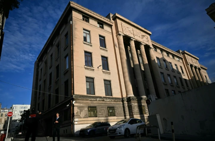 Le palais de justice de Marseille,le 18 mai 2025, à la veille du procès de Félix Bingui, le chef présumé du gang Yoda, poursuivi pour trafic de stupéfiants.