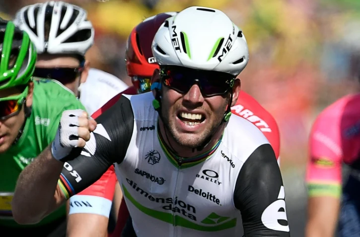 Le Britannique Mark Cavendish, vainqueur de la 6e étape du Tour de France, le 7 juillet 2016 à Montauban