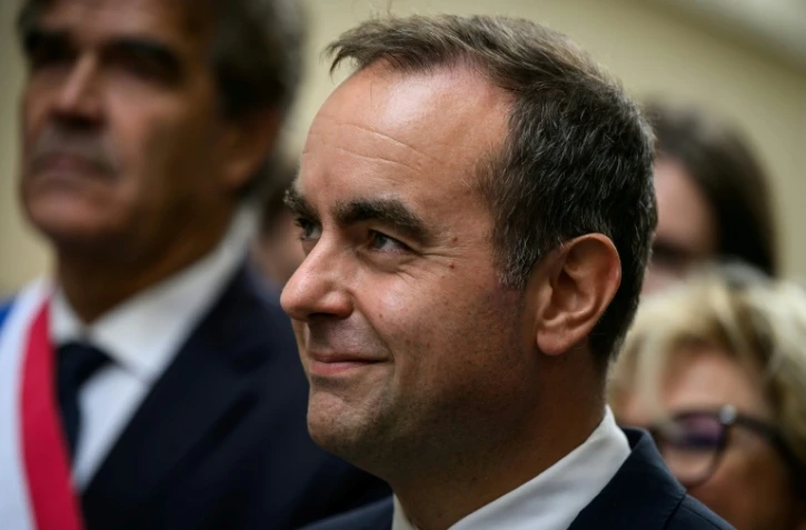 Le Premier ministre Sébastien Lecornu à Mâcon le 13 septembre 2025