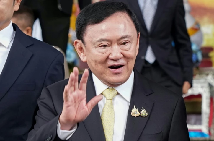 L'ancien Premier ministre thaïlandais Thaksin Shinawatra, le 22 août 2025 à 
Bangkok